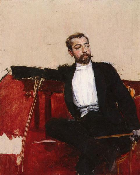 Giovanni Boldini Portrait of John Singer Sargent.
